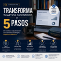 Transforma tu artículo científico en 5 pasos
