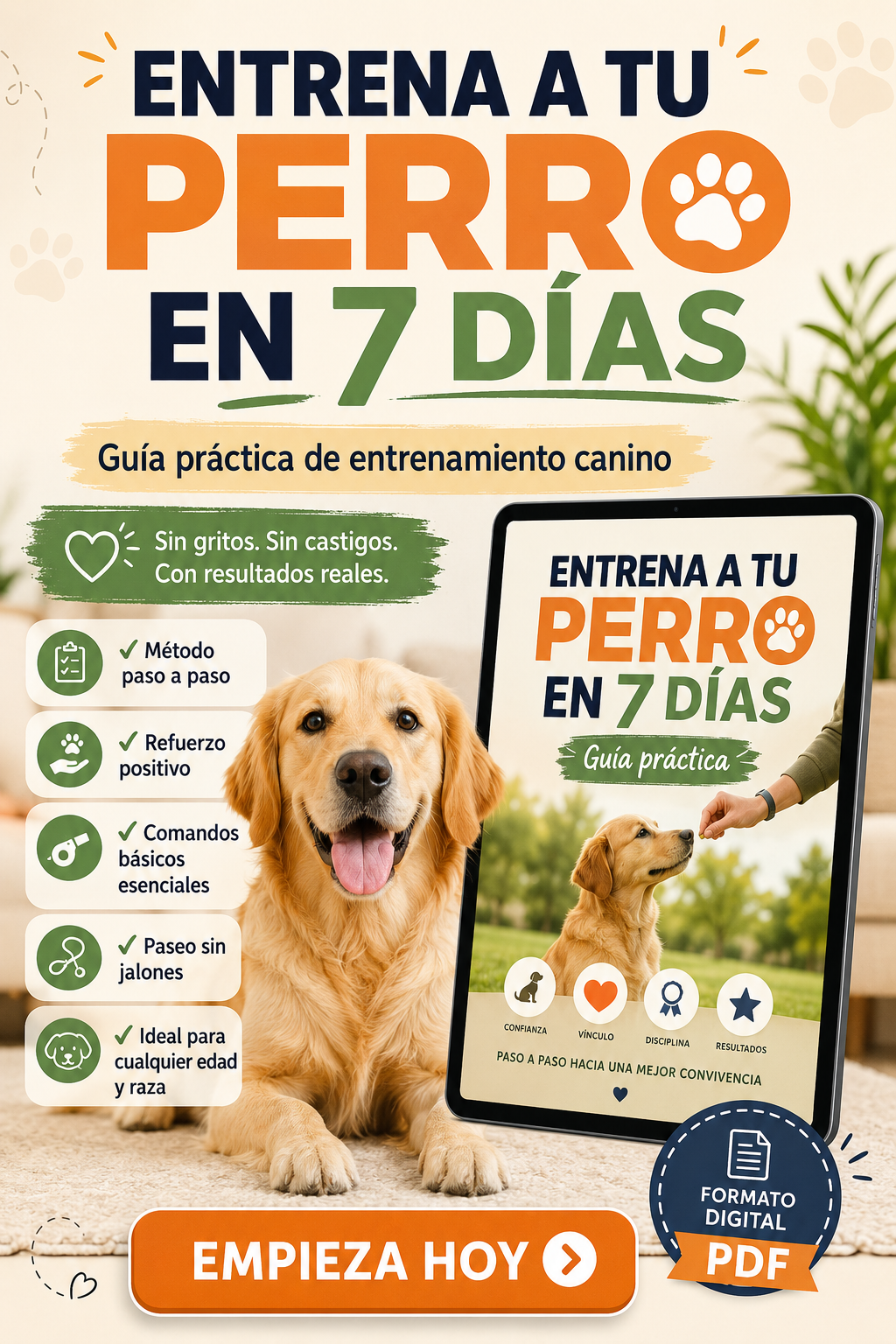 Manual: Entrena a tu Perro en 7 Días